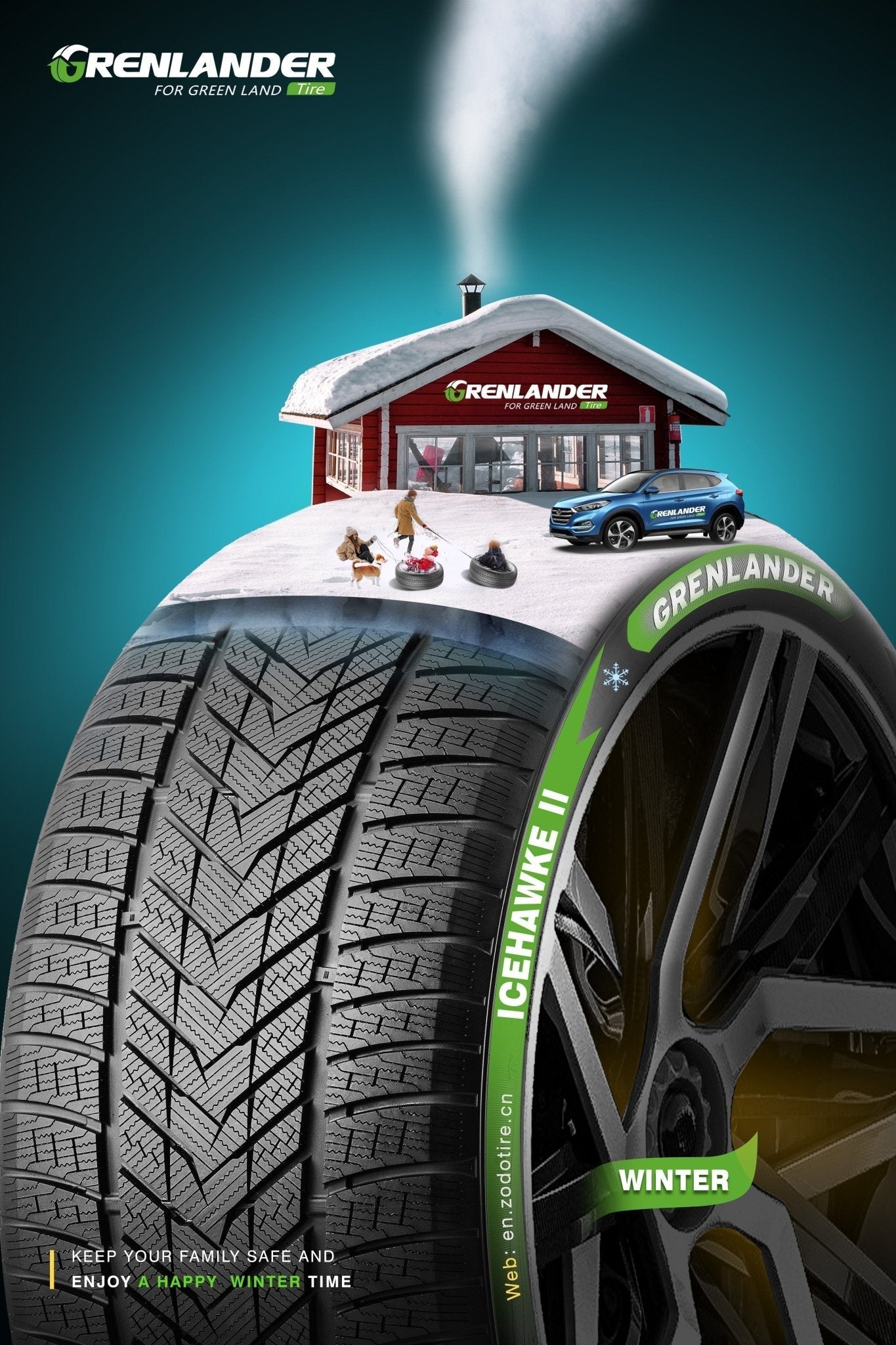 315/35R22 GRENLANDER ICEHAWKE II WINTER