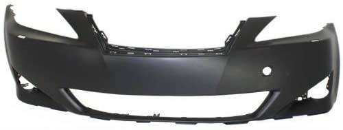 LEXUS IS250 2006-2013 — FRONT BUMPER PRIMED; W/WASHER; W/O SENSOR; IS250 / IS350 SEDAN 2006-2008