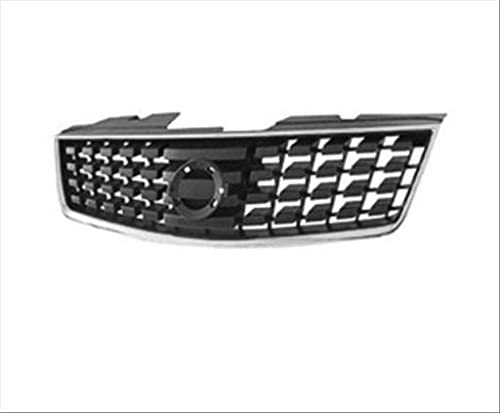 NISSAN SENTRA 2007-2012 — GRILLE; 2.0L BASE MODELS ( S/SL WITH FOGS); SENTRA 2007-2008