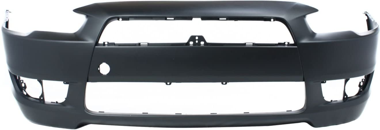 MITSUBISHI LANCER 2008-2017 — FRONT BUMPER PRIMED; GTS/SE ; W/ SPOILER HOLES; LANCER 08-15 / SPORTBACK 10-14