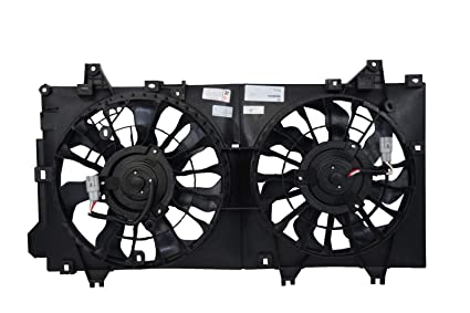 MAZDA MZ 3 2014-2016 — DUAL RADIATOR / CONDENSER FAN ; JAPAN BUILT; MAZDA 3/SPORT 2014-2018
