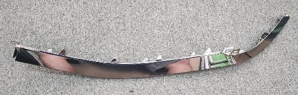 HYUNDAI TUCSON 2022-2024 — FR BUMPER MOULDING LH; CHROME; KOREA BUILT; PREDERRED/ULTIMATE; W/ SKID PLATE ; 2022-2024