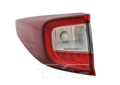 ACURA RDX 2019-2025 — OUTER LED TAIL LIGHT LH; W/O LOGO; 2019-2025 CAPA