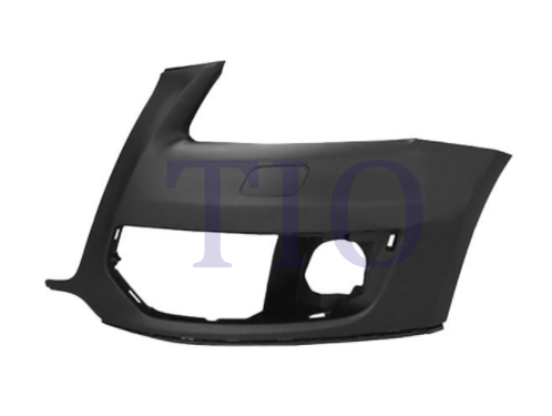 AUDI Q5 2009-2012 — FRONT BUMPER LH; W/O S-LINE/ SENSOR HOLES; W/ HEAD LIGHT WASHER HOLE; Q5 2009-2012