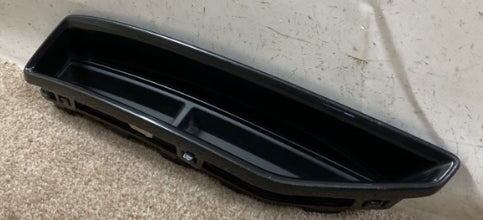 AUDI Q3 2019-2025 — REAR LOWER BUMPER MOLDING LH; TEXTURED GLOSS BLACK; W/O S-LINE; 2019-2024