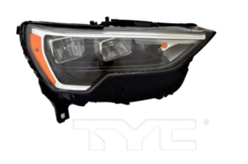 AUDI Q3 2019-2025 — LED HEADLIGHT ASSMLY RH; W/O ADAPTIVE DRL; 2019-2024 (83A 941 012 B)