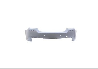 BMW 5 SERIES 2011-2016 — REAR BUMPER PRIMED; W/ M-PKG & SENSORS; 2011-2016/M5 2013-2016