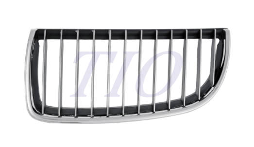 BMW 3 SERIES 2006-2011 — GRILLE LH; CHROME FRONT EDGE; SEDAN (1999-)/WAGON 2006-2008