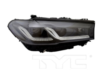 BMW 5 SERIES 2017-2023 — LED HEADLIGHT RH; W/ SHADOW LINE; 530i/540i/M5/M550i 2021-2023 (63118084380)