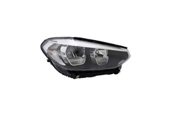BMW X3 2018-2024 — HEADLIGHT RH; LED LOW BEAM/HALOGEN HIGH BEAM; W/O ADAPTIVE; X3 2018-2021 (63117466128)