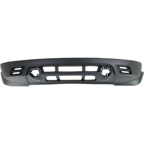 JEEP PATRIOT 2007-2017 — FRONT BUMPER ; TEXT-DK GRAY; W/O CHR INSERT/ TOW HOOK/ MLDG HOLE (LOWER); PATRIOT 11-17