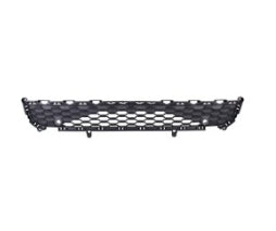 JEEP GRAND CHEROKEE_L 2021-2025 — FRONT LOWER BUMPER GRILLE; DARK GRAY; W/ SENSORS; EXCT OVERLAND; 2021-2024