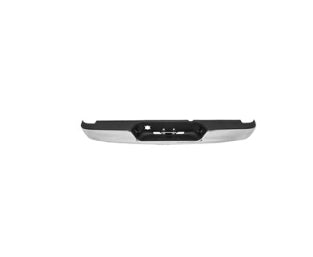DODGE PICKUP 2002-2008 — REAR STEP BUMPER ASSEMBLY; CHROME; MEGA 06-09; RAM1500 02-08; RAM 25-3500 03-09