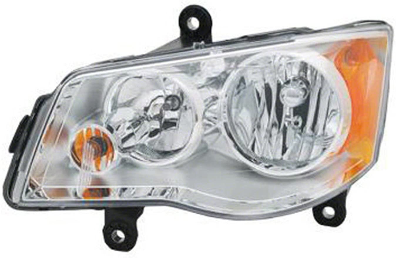DODGE GRAND CARAVAN 2008-2020 — HEAD LAMP HALOGEN LH; TOWN COUNTRY 2008-2016 & GND CARAVAN 2011-2020