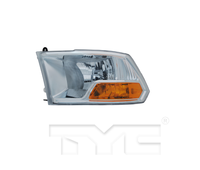 DODGE PICKUP 2009-2010 — HEAD LAMP LH; W/O QUAD; RAM1500 09-10/25-3500 2010; PU-RAM-15-5500 11-12 CAPA