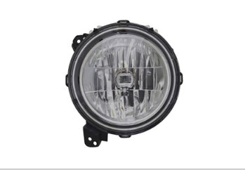 JEEP WRANGLER_JL 2018-2025 — HALOGEN HEAD LIGHT LH; WRANGLER_JL 2018-2025; GLADIATOR 2020-2025 CAPA