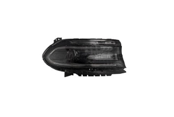 DODGE CHARGER 2015-2023 — HALOGEN HEADLIGHT RH; W/ LED DRL; CHARGER 2018-2021
