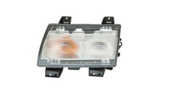 JEEP WRANGLER_JL 2018-2025 — FRONT HALOGEN TURN SIGNAL/PARKING LIGHT LH; W/ DRL; WRANGLER_JL 18-25; GLADIATOR 20-25 CAPA