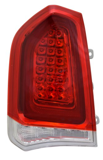 CHRYSLER 300 2011-2023 — TAIL LIGHT LH; CHROME TRIM; CHRYSLER 300 2015-2023 CAPA