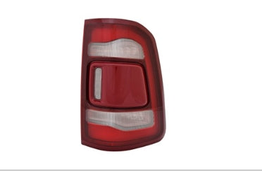 RAM RAM PICKUP-RAM 2019-2025 — LED TAIL LIGHT RH; W/O BLIND DETECTION; RED CENTER/TRIM; PICKUP-RAM-1500 2019-2024