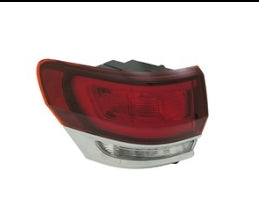 JEEP GRAND CHEROKEE 2011-2021 — OUTER LED TAIL LIGHT LH; CHROME TRIM; LAREDO/LIMITED/SUMMIT/OVERLAND; 2020-2021/WK 2022