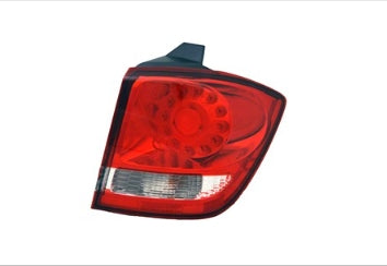 DODGE JOURNEY 2009-2020 — OUTER LED TAIL LIGHT LH; W/O BLACK TRIM; JOURNEY 2011-2020