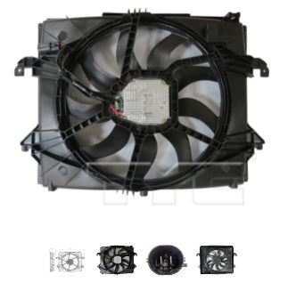 RAM RAM PICKUP-RAM 2019-2025 — DUAL RAD/CND FAN ASSEMBLY; W/ BRUSHLESS MOTOR; 1500 3.6L V6/5.7L V8 19-22; WAGONEER 5.7L V8 2022 (OE 68275634AD)