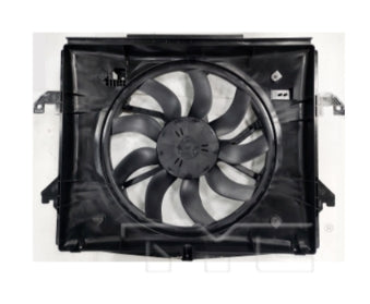 RAM RAM PICKUP-RAM 2019-2025 — DUAL RAD/CND FAN ASSY; BRUSHLESS MOTOR; WAGENEER/G-WAGENEER 5.7L/6.4L 22-23; RAM 1500 3.0L/5.7L 2019-2024 (OE 68268606AA)