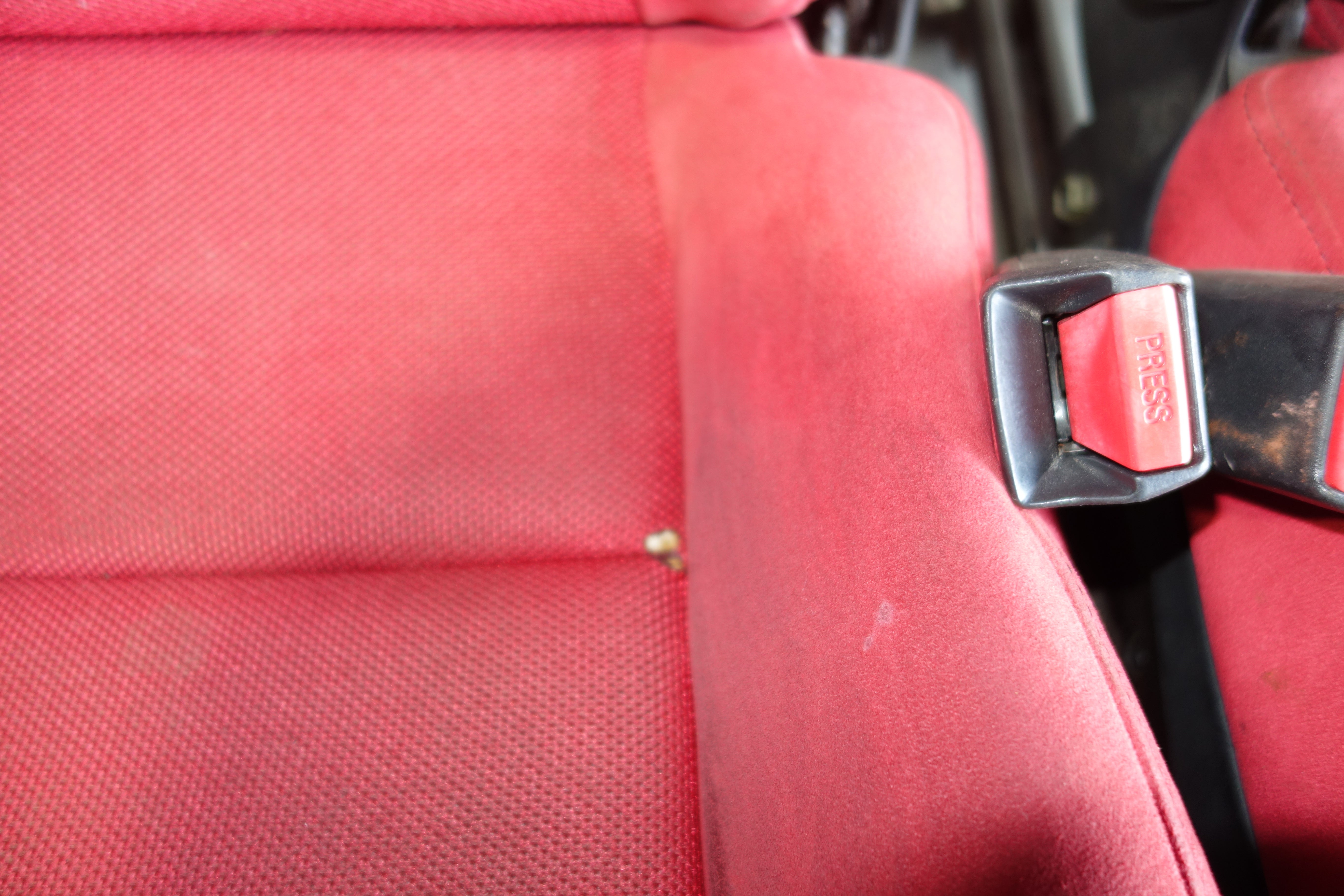 JDM Honda Civic Type R EP3 Recaro Seats Red Front Pair w/ Rails 2001–2005