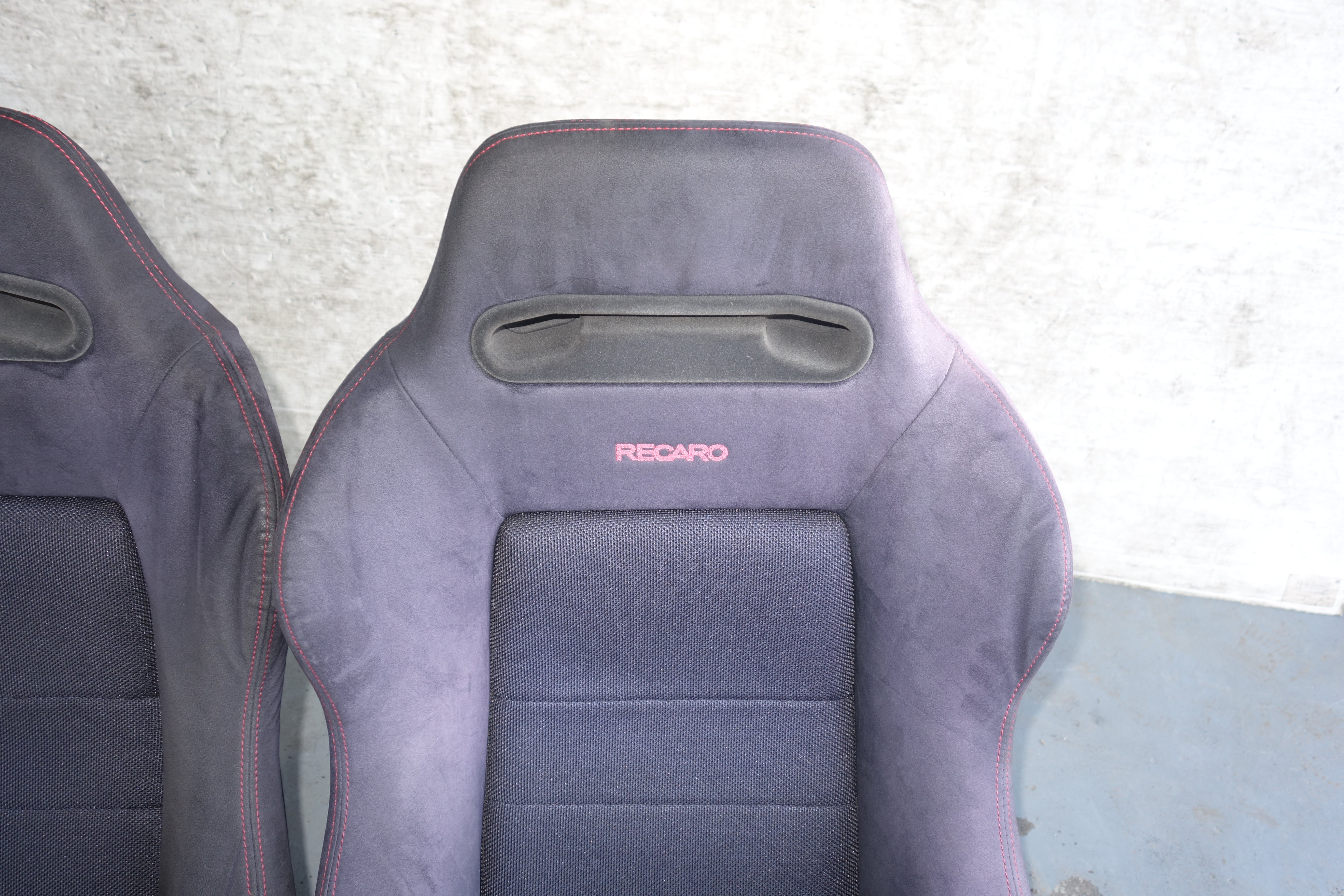 JDM Authentic Recaro SR3 Seats Black Pair Honda Integra DC2 OEM JDM Front Seats