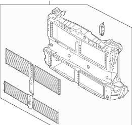 FORD ESCAPE/HYBRID 2020-2025 — RAD. SUPPORT; ESCAPE/HYBRID/CORSAIR 2020-2025 (PZ1Z-5816146-D)