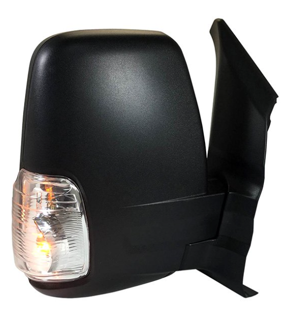 FORD TRANSIT VAN 2015-2019 — MIRROR RH; POWER/HEAT/SIGNAL/FOLD/SHORT-ARM ; LOW ROOF; T-150/250/350/350HD 18-19