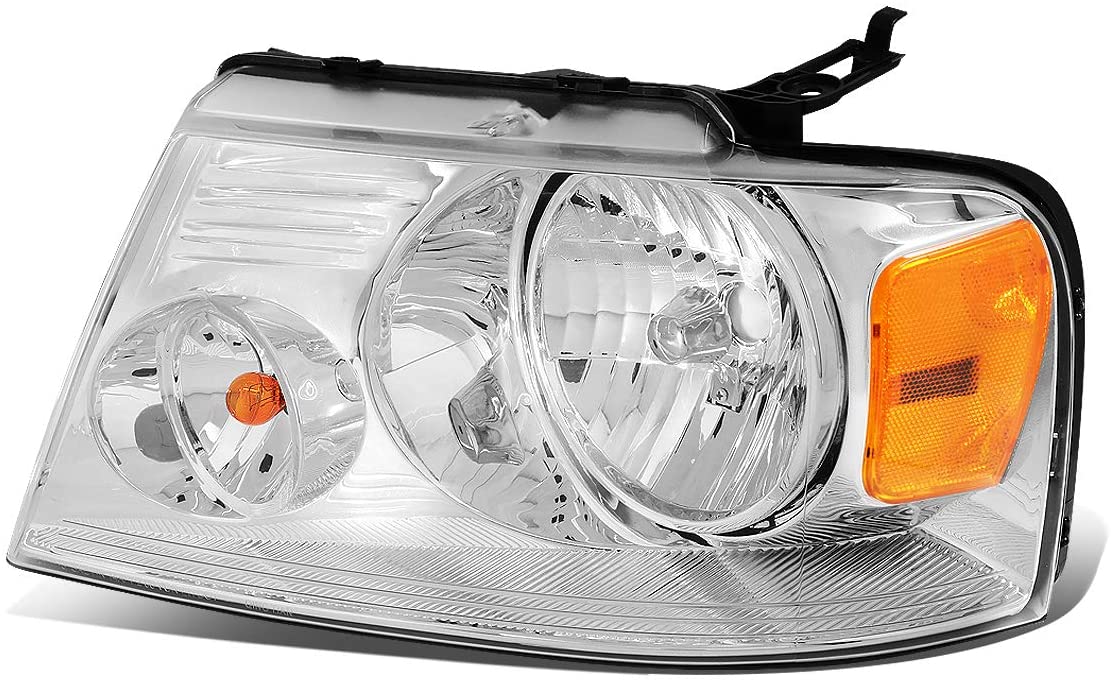 FORD PICKUP F150 2006-2008 — HEAD LAMP LH; CHROME TRIM; LIGHTDUTY 04-08; LINCOLN MARK_LT 2006