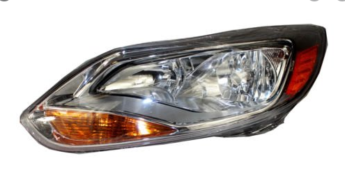 FORD FOCUS 2012-2018 — HEAD LAMP LH; FITS S/SE/SEL; FOCUS 2012-2014