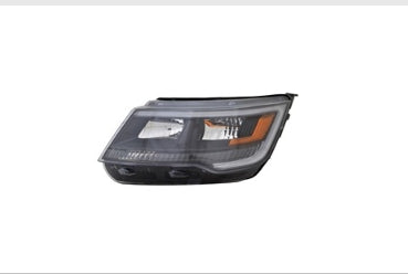 FORD EXPLORER 2016-2019 — HEADLIGHT LH; BLACK BEZEL; LED W/ LED DRL; FOR SPORT MODEL; 2018-2019 ( FROM 4/4/2018 )