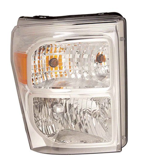 FORD PICKUP S-DUTY 2008-2016 — HEAD LIGHT RH; SUPERDUTY/F450/F550 2011-2016 CAPA