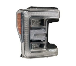 FORD PICKUP S-DUTY 2017-2022 — LED HEADLIGHT RH; BLACK TRIM MOLDING; SUPERDUTY/F45-600 2020-2022