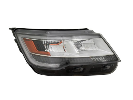 FORD EXPLORER 2016-2019 — HEAD LIGHT RH; FITS XLT W/ LED ACCENT; LIMITED/PLATINUM; EXPLORER/LIMITED 2016-2018 (TO 4/3/2018)