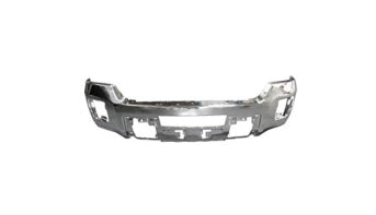 GMC SIERRA PICKUP 2014-2018 — FRONT BUMPER FACE BAR; CHROME; W/O SENSORS; FOR 2500/3500; 2015-2019