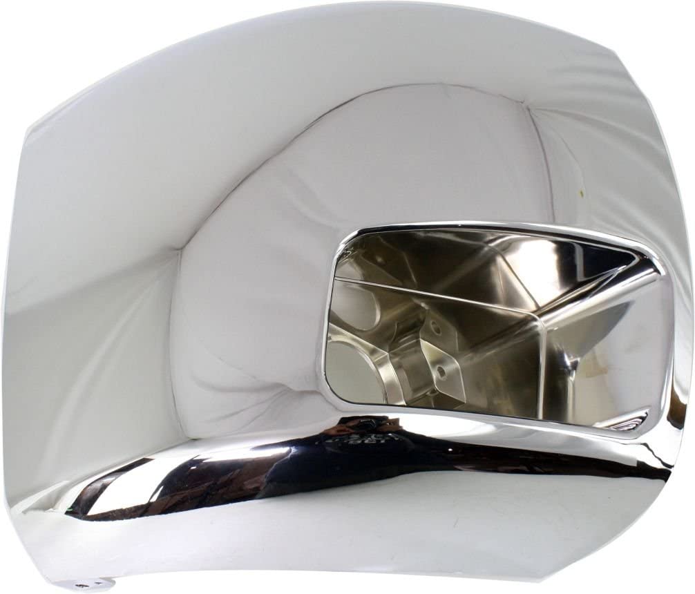 CHEVROLET SILVERADO PICKUP 2007-2013 — FRONT BUMPER CHROME END RH; W/ FOG LIGHTS; FITS 2500/3500 SERIES; SILVERADO 2007-2010