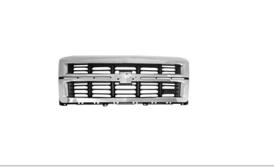 CHEVROLET SILVERADO PICKUP 2014-2018 — FR GRILLE; CHR/BLK BARS; FOR LT/LTZ; W/ Z71 ; SILVR. 1500 14-15