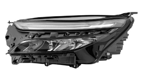 CHEVROLET EQUINOX 2018-2024 — LED HEAD LIGHT LH; BLACK; W/ BULB TYPE DRL; 2022-2024