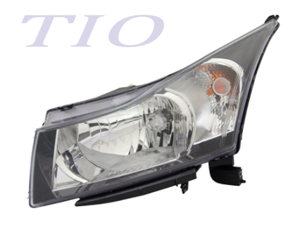 CHEVROLET CRUZE 2011-2015 — HEAD LAMP LH; FITS 2012 1ST DESIGN WITH CHROME RING ; 2011-2012