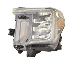 GMC SIERRA PICKUP 2019-2025 — HEADLIGHT LH; W/O LOGO & LED SIGNAL; 2500/3500 2020-2023 (OE 84738612)