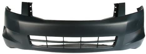HONDA ACCORD 2008-2012 — FRONT BUMPER PRIMED; 4CYL ENGINE; W/O FOG HOLES; SEDAN 2008-2010 CAPA