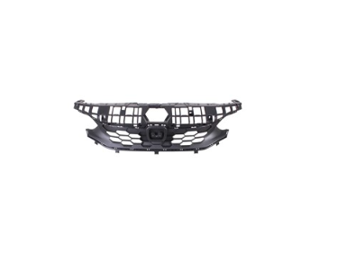 HONDA CIVIC_HATCHBACK 2022-2025 — FRONT UPPER GRILLE; BLACK; W/O SENSORS; EX-L/LX/SPORT; HBACK 2022-2024