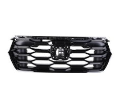 HONDA PILOT 2023-2025 — GRILLE; W/O CAMERA; PAINTED BLACK/PARTIAL TEXTURE; TOURING; 2023-2025 CAPA