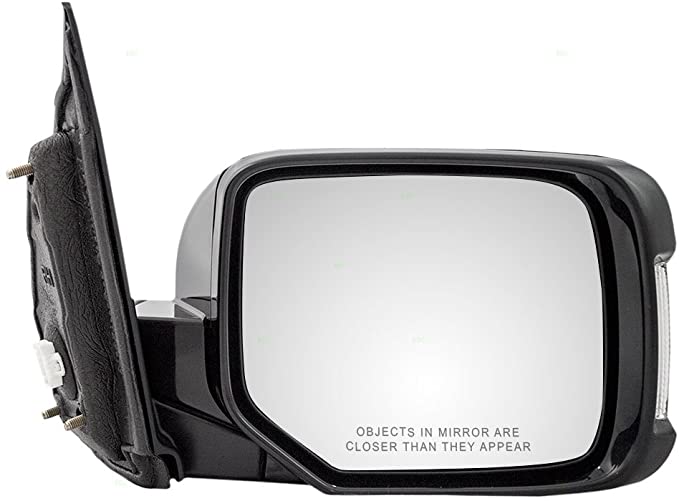 HONDA PILOT 2009-2015 — POWER DOOR MIRROR RH; W/ HEATED/MEMORY/TURN-SIGNAL; PILOT 2009-2015