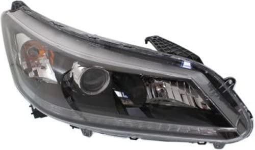 HONDA ACCORD 2013-2017 — HALOGEN HEAD LIGHT RH; FOR EX/LX/SPORT/2.4 LITER EX-L; SEDAN 2013-2015 CAPA