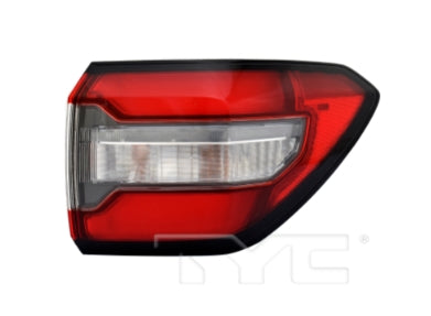 HONDA PILOT 2023-2025 — LED OUTER TAIL LIGHT RH; W/ HALOGEN TURN LIGHT; 2023-2025